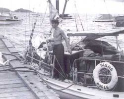 Danny Weil aboard YASME I